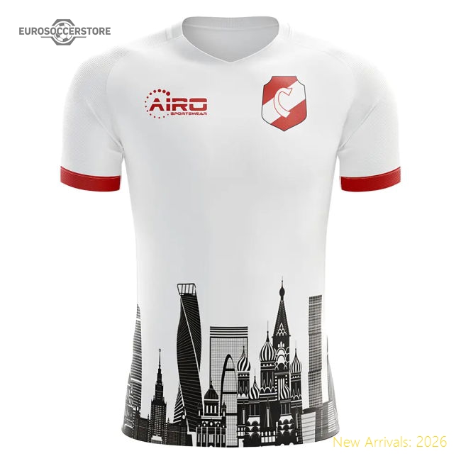 2025-2026 Spartak Moscow Home Concept Football Shirt - Womens