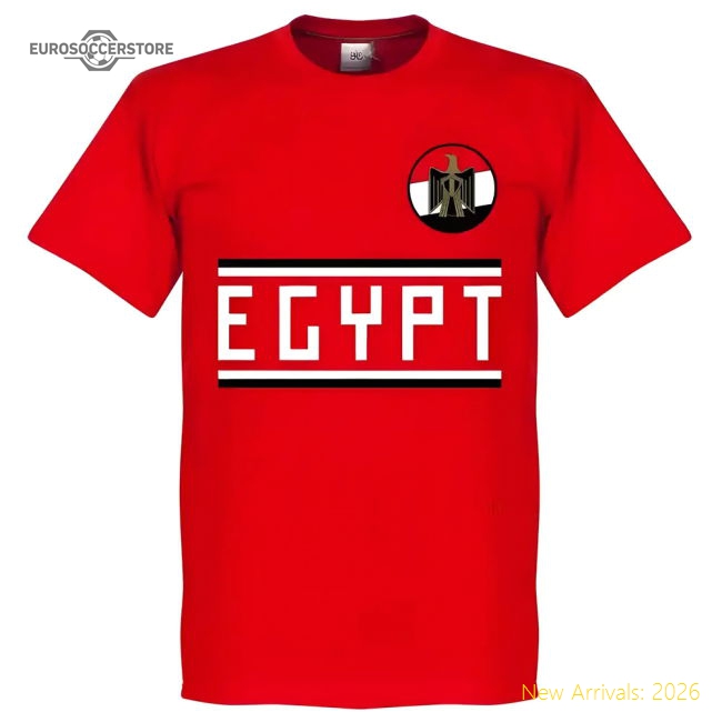Ancient Footballers Mohammed Salah Team T-shirt - Red - Official Design