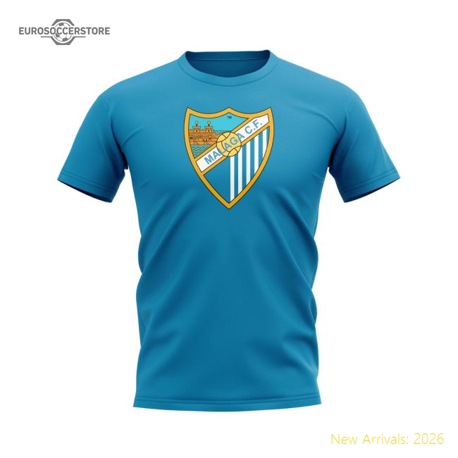Top-grade Malaga T-shirt (blue) - Unique Style - Supporter Edition