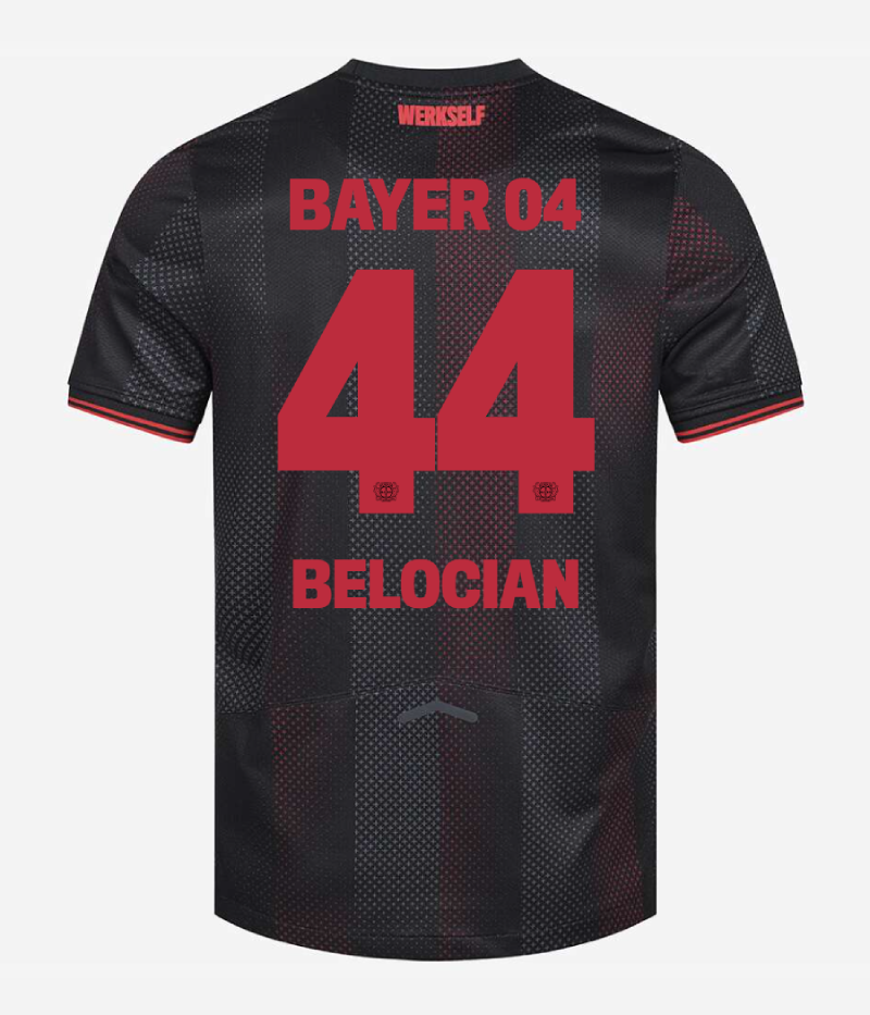 Bayer 04 Leverkusen 25-26 Home Jersey for BELOCIAN #44