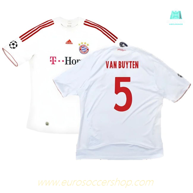 Bayern Munich 2008-09 Third Shirt ((Very Good) XXL) (Van Buyten 5)