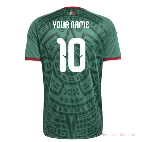 2026-2027 Mexico Home Shirt (Your Name)