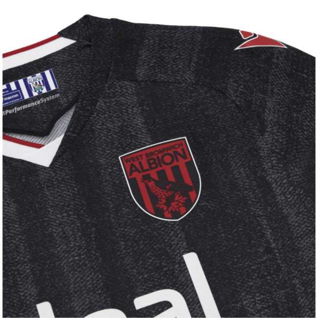 Genuine 2025-2026 West Bromwich Albion WBA Third Shirt Comfortable ...