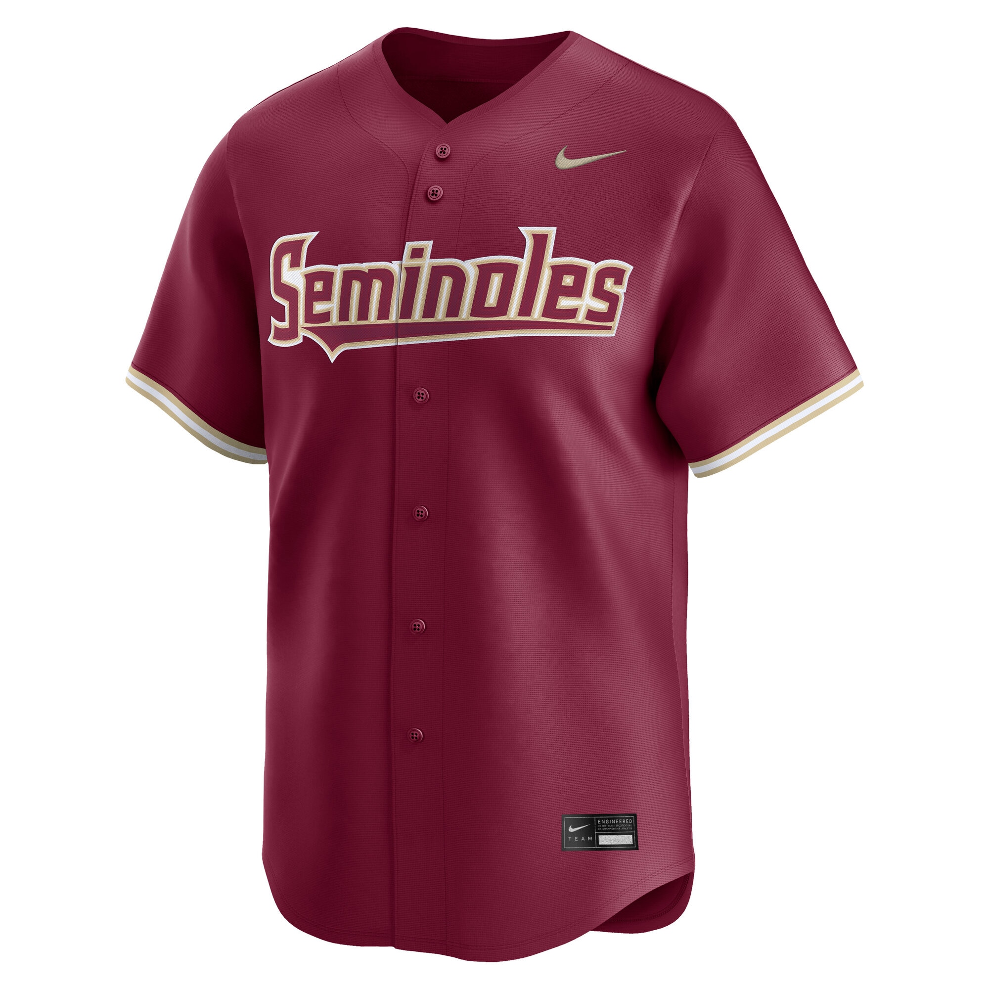 [NJP] Florida State Seminoles Baseball Limited Jersey - Garnet