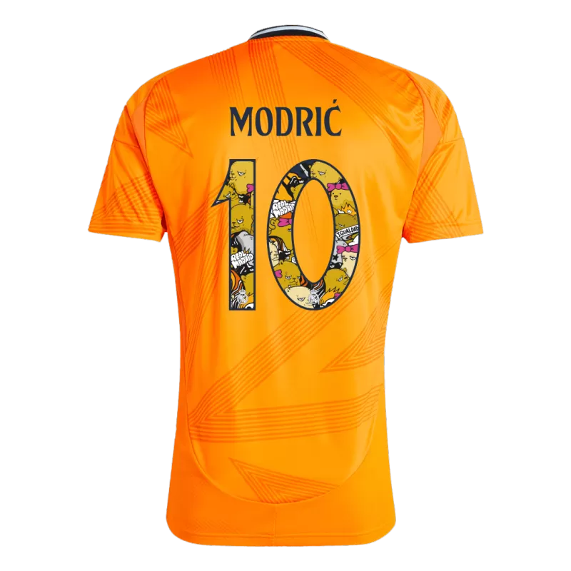 Real Madrid 24-25 Away Jersey with Bear Champ Font - MODRIĆ 10