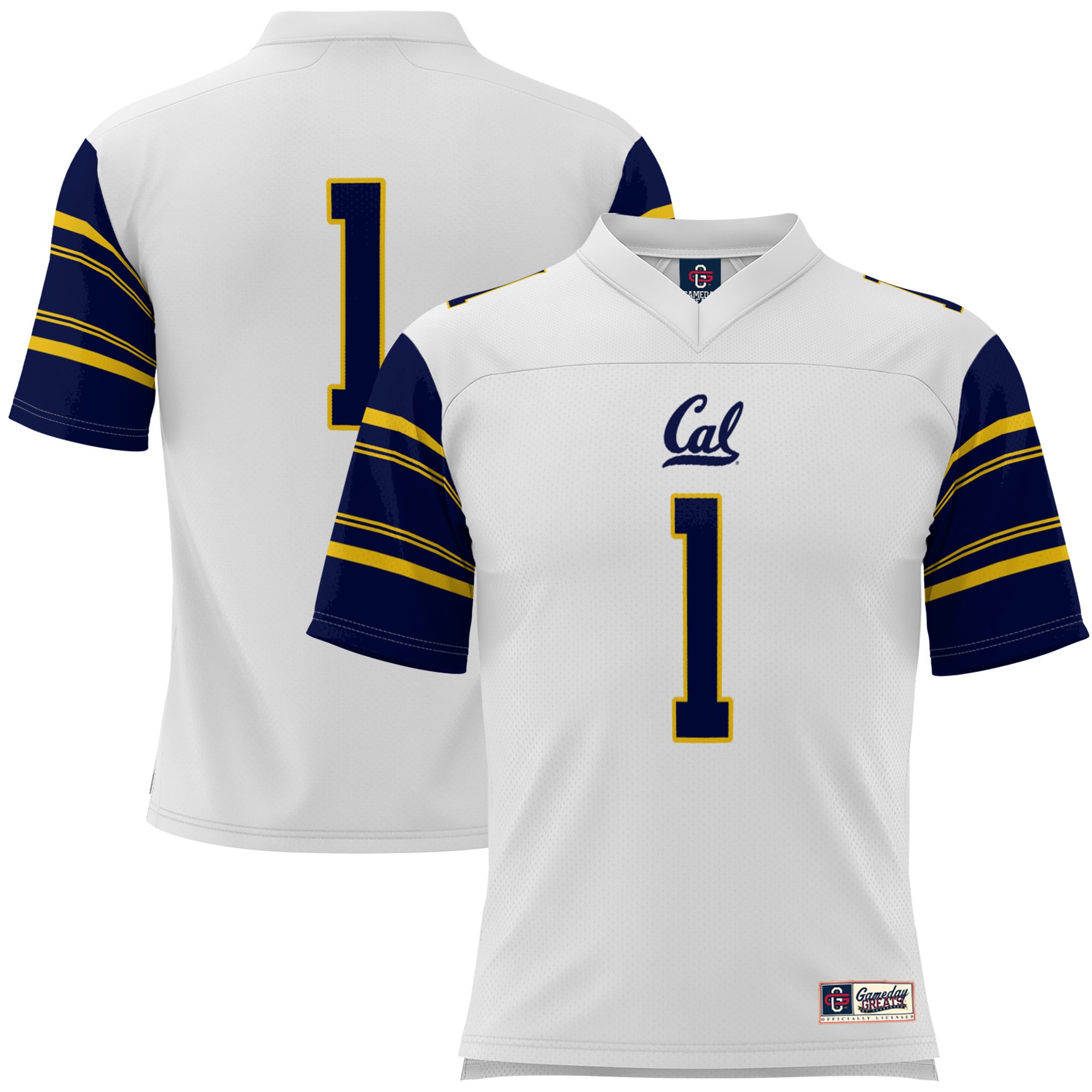 [NJP] Cal Bears GameDay Greats Youth Football Jersey - White