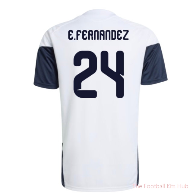 [LK] 2026/27 Argentina Training Jersey (White) (E.Fernandez 24)