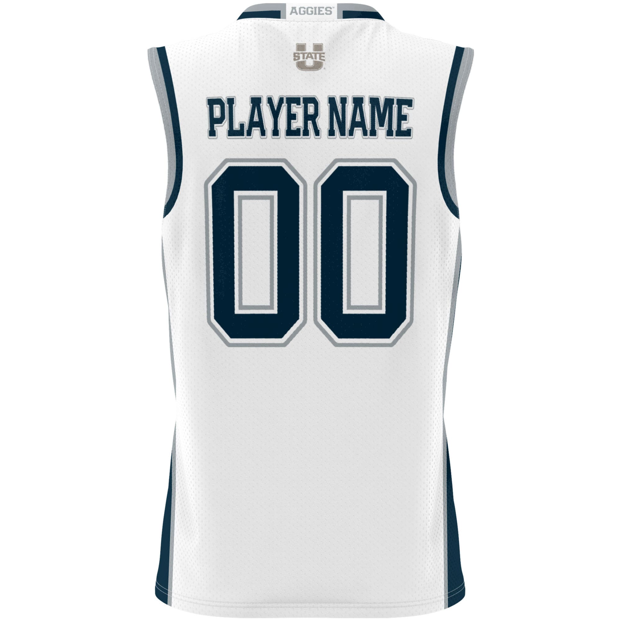 [NJP] Utah State Aggies GameDay Greats Youth NIL Pick-A-Player Lightweight Women's Basketball Jersey - White