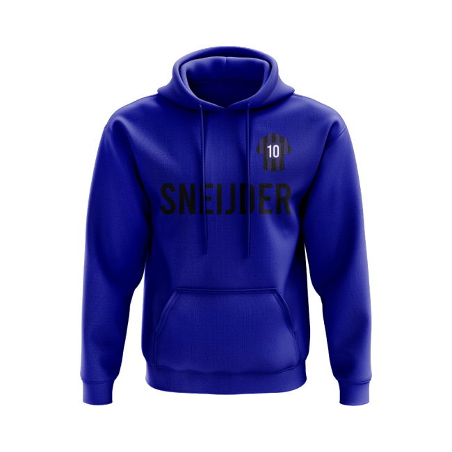 Inter Milan Football Club Sleek Hoody Team Kit (1)
