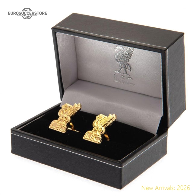 Liverpool FC Gold Plated Liverbird Cufflinks
