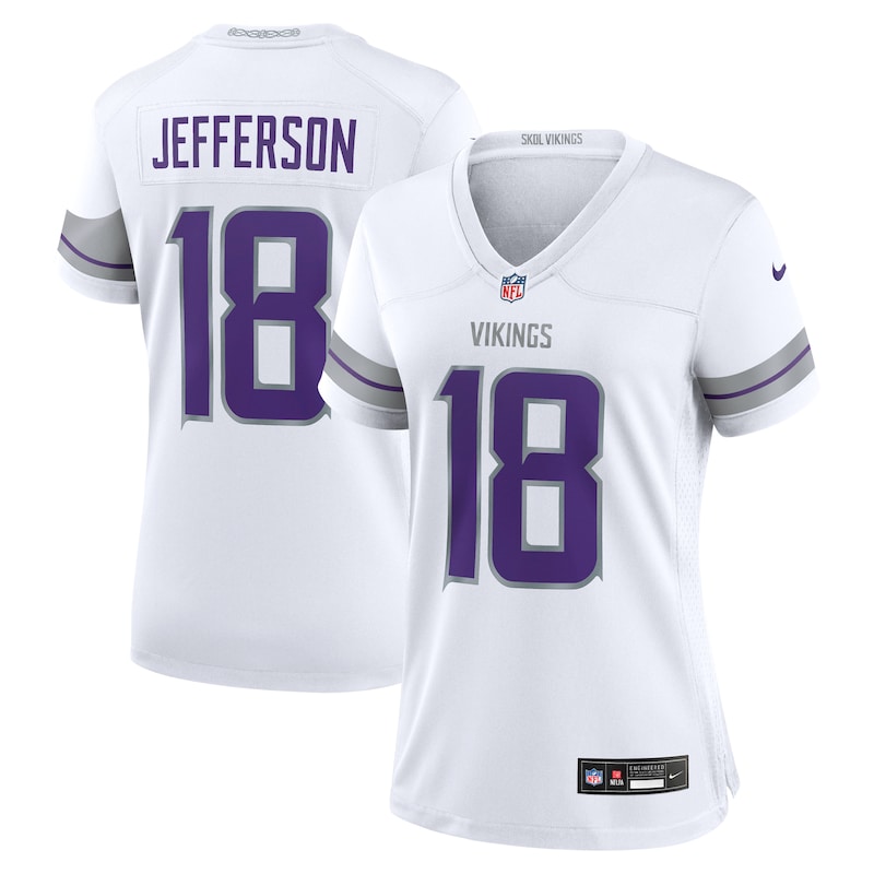 None Justin Jefferson MIN Vikings Cost-Effective Authentic Jersey