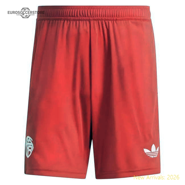 2025-2026 Bayern Munich Third Goalkeeper Shorts (pure Ruby)