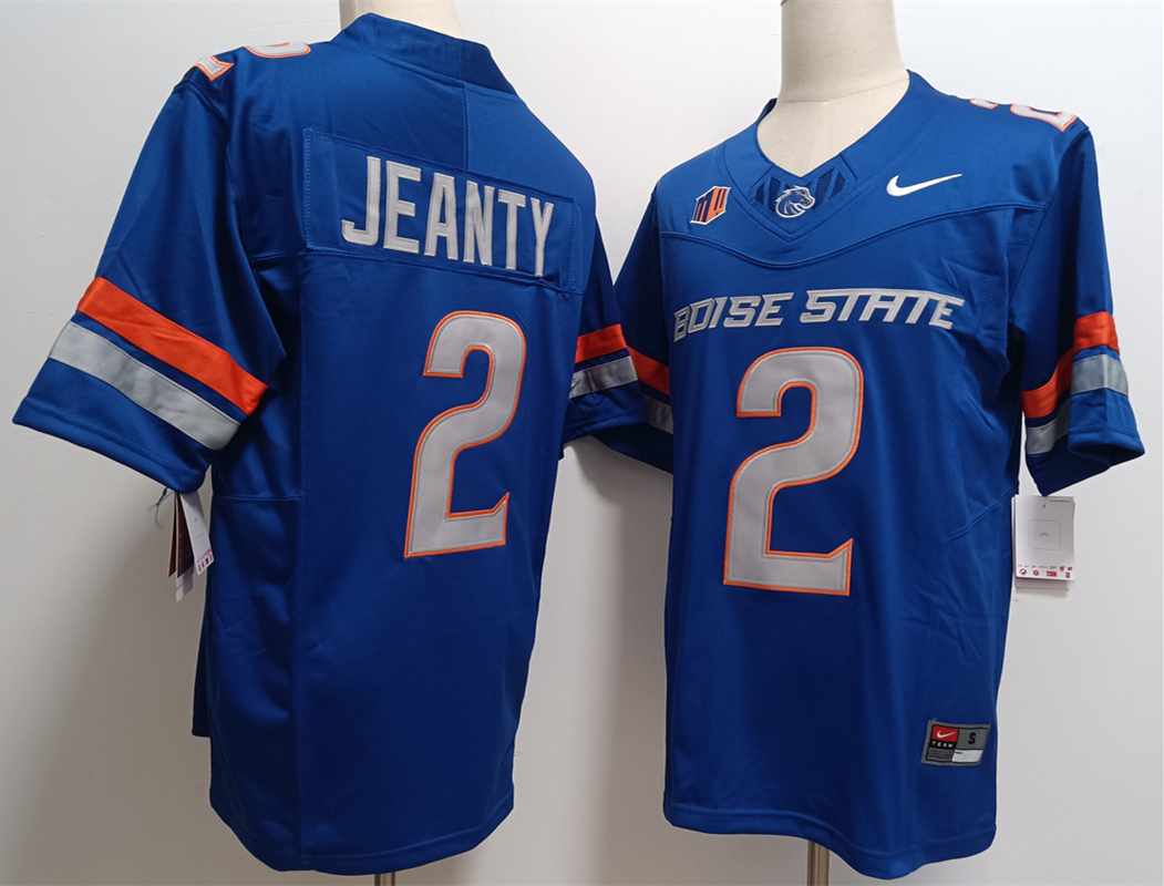 Men's None Game 2024 game jersey Ashton Jeanty #2 official Jersey