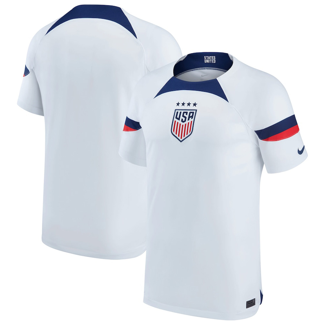 Nike Usa Home Jersey - Durability Focused 22/23 perfect for match days