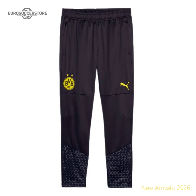 Top-grade 2023-2024 Borussia Dortmund Training Pants (black)