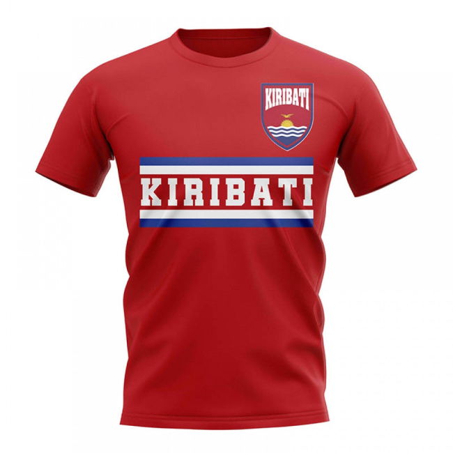 Quality Kiribati Core Football Country T-Shirt (Red) Replica