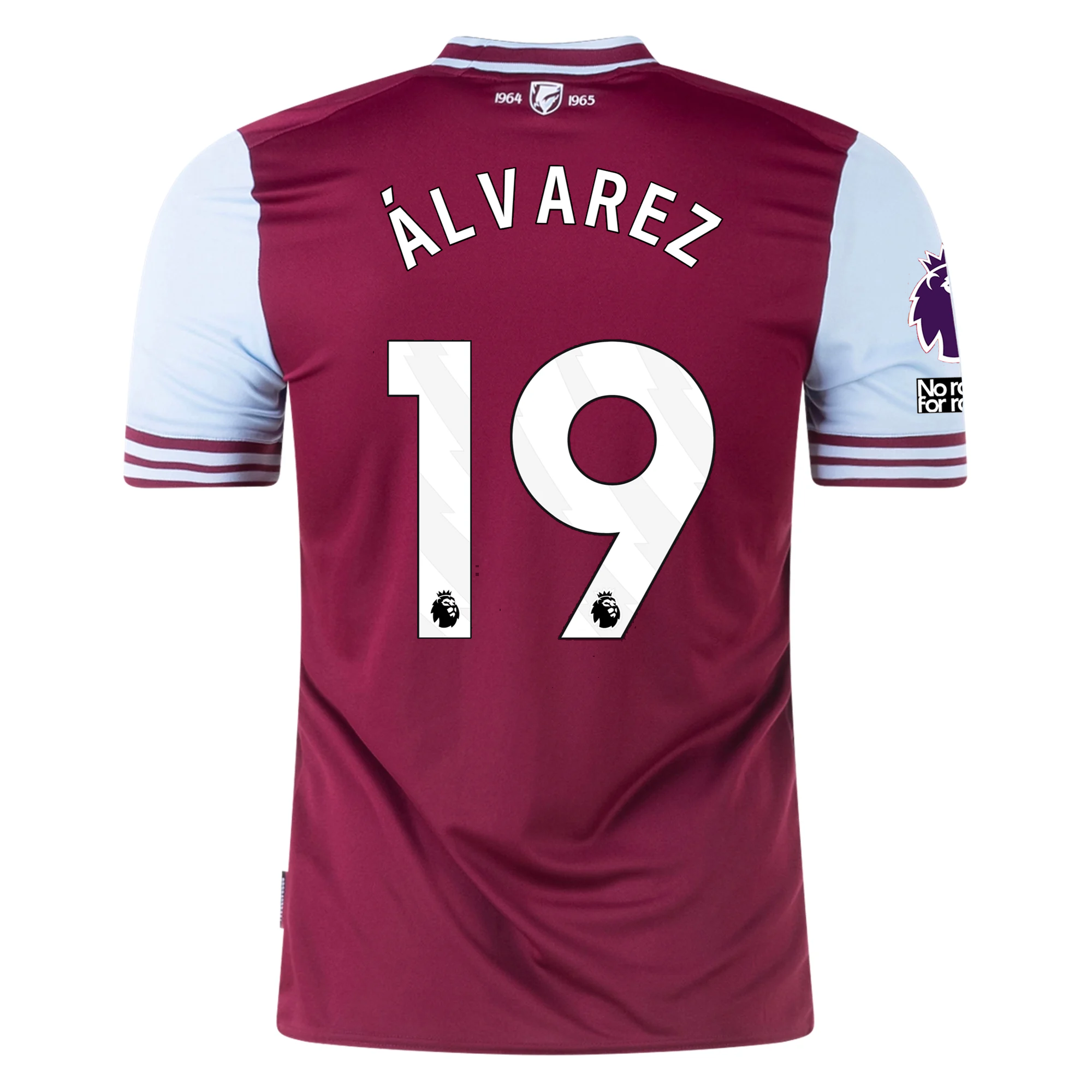 West Ham Alvarez 2024-2025 UCL Home Jersey – Authentic Shirt