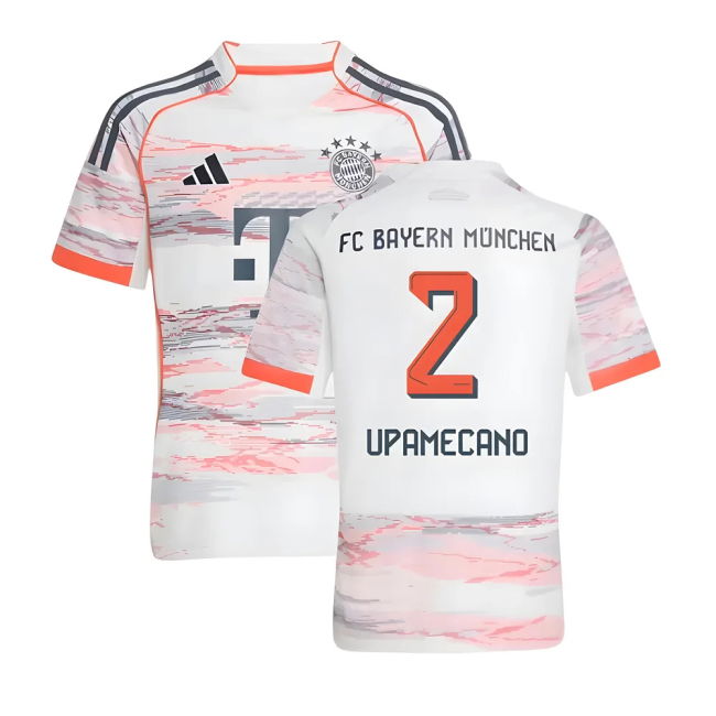 2025-2026 Bayern Away Cost Effective Shirt - Kids (Upamecano 2)