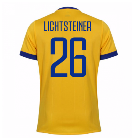 Juventus Away 201718 Lichtsteiner 26 Soccer Jersey Shirt - Official