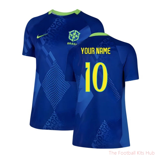 [LK] 2025/26 Brazil Womens Team Away Shirt (Ladies) (Your Name)