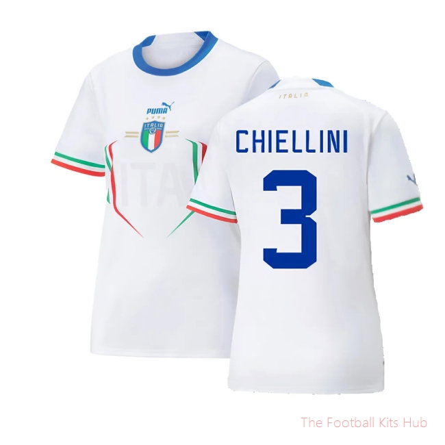 2022-2023 Italy Away Shirt (Ladies) (CHIELLINI 3)
