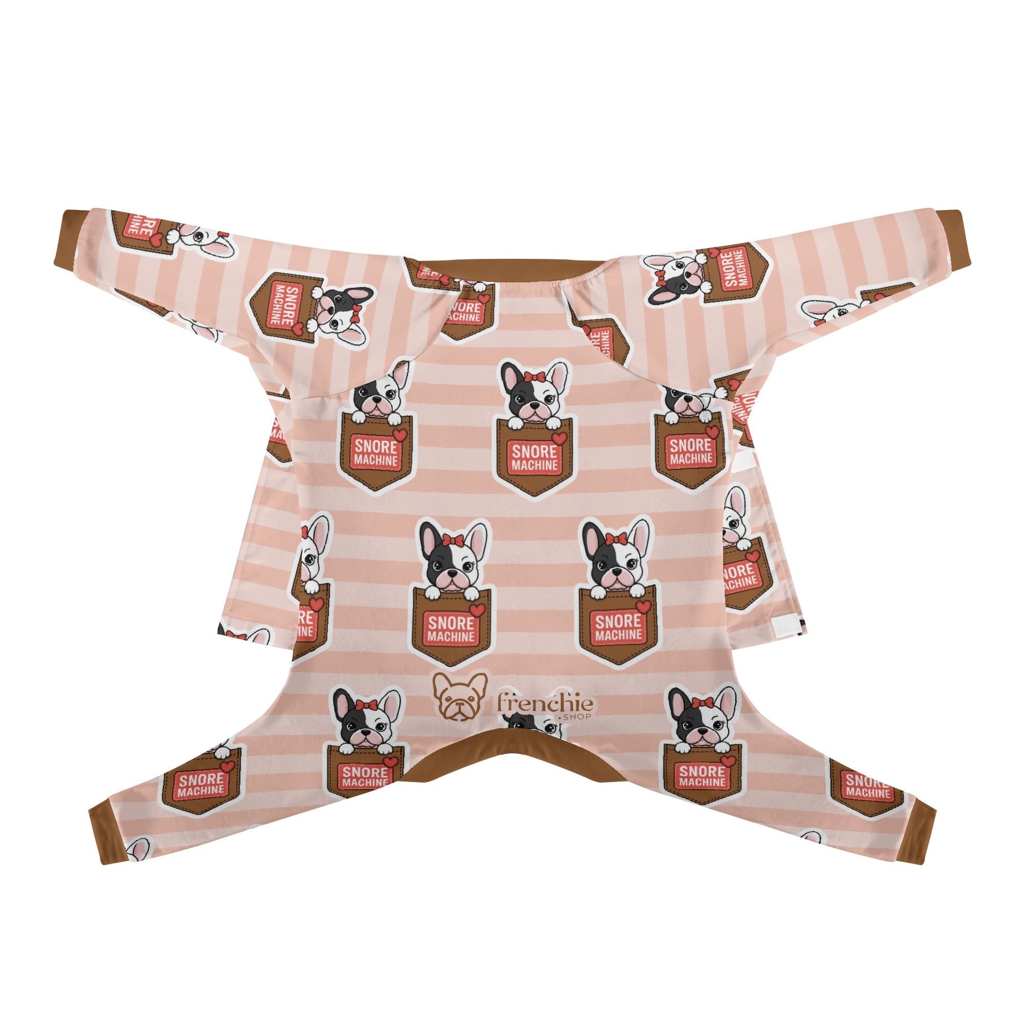French Bulldog Snore Machine Frenchie Pajamas – Ultra Soft, Cozy, &
