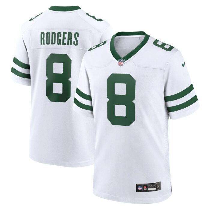 None Men's Team Captain NY Jets Pro-Level Jersey Game Day Wear