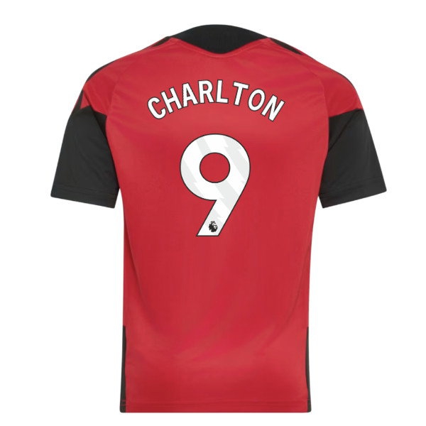 [JED] 2026-2027 Man Utd Training Jersey (Red) - Kids (Charlton 9)