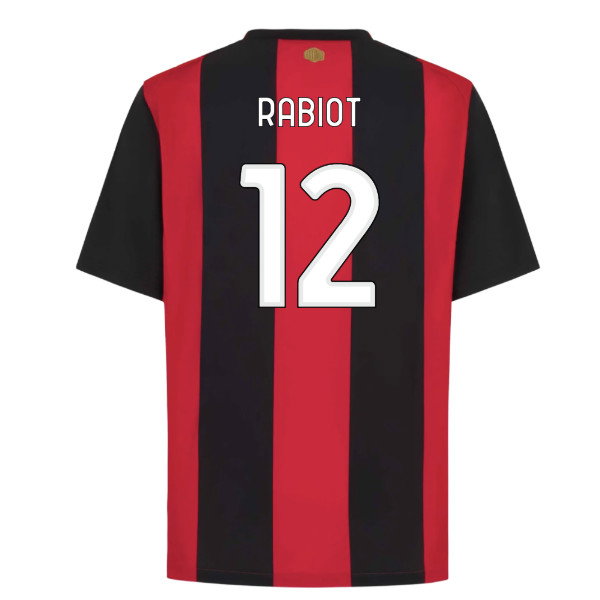 [HP] 2026-2027 AC Milan Home Shirt (Rabiot 12)