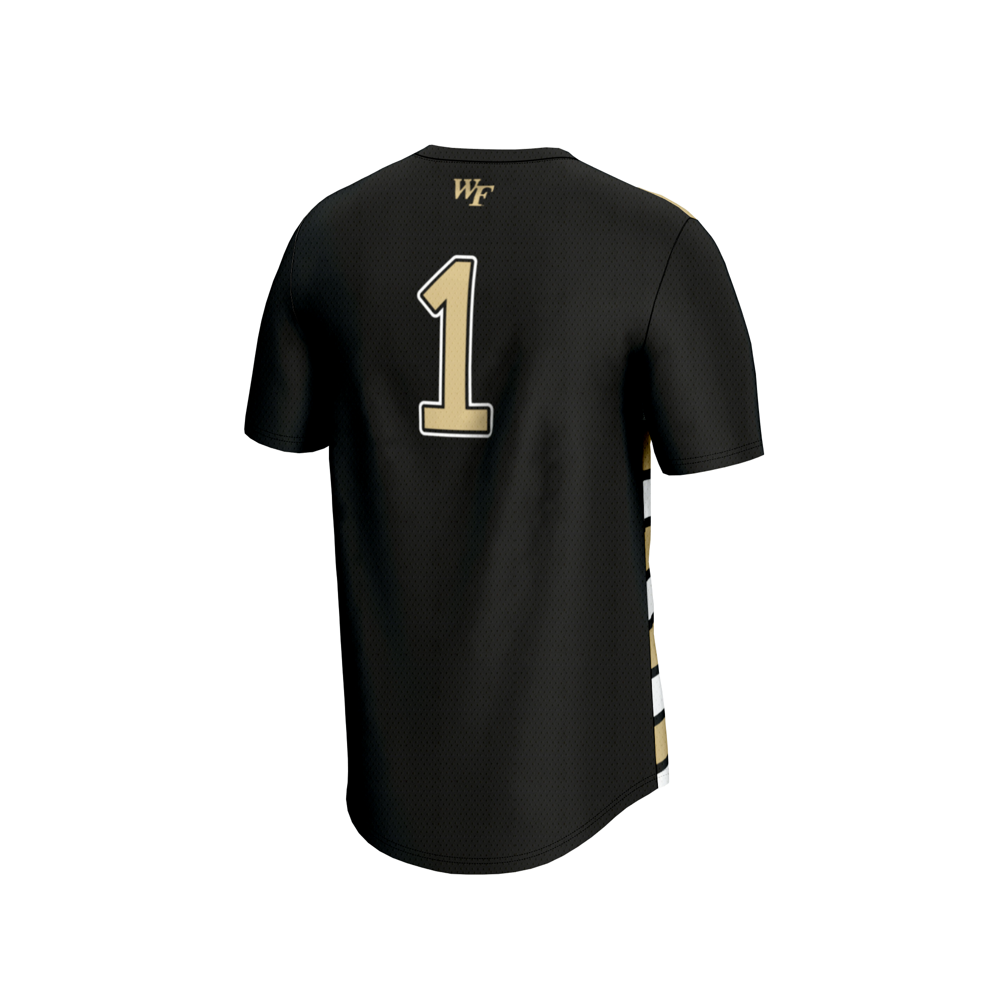 [LK] Wake Forest Demon Deacons GameDay Greats Unisex Lightweight Soccer Fashion Jersey - Black