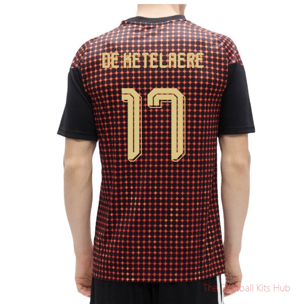 Belgium 2026-2027 Home Pre-Match Shirt (De Ketelaere 17)