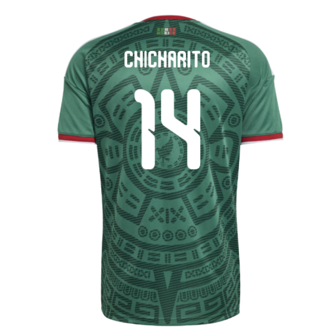 2026-2027 El Tri First Jersey (chicharito 14) - Fan Collection
