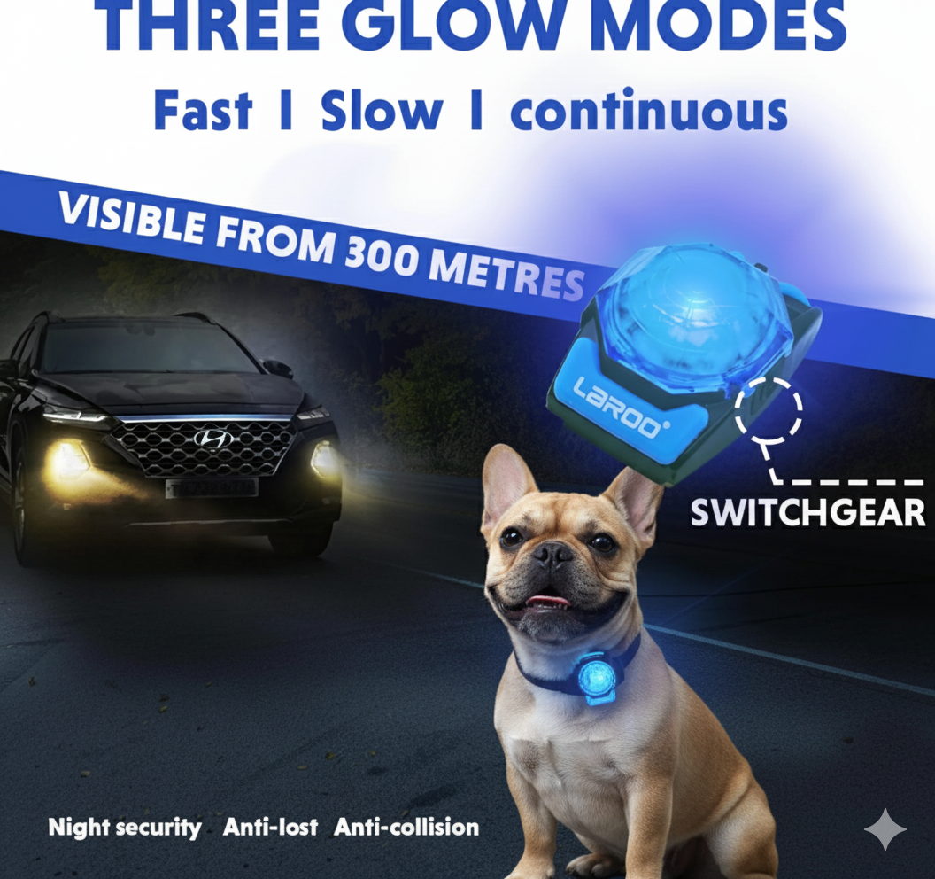 French Bulldog Glowpup™ French Bulldog Led Collar — Rechargeable Led