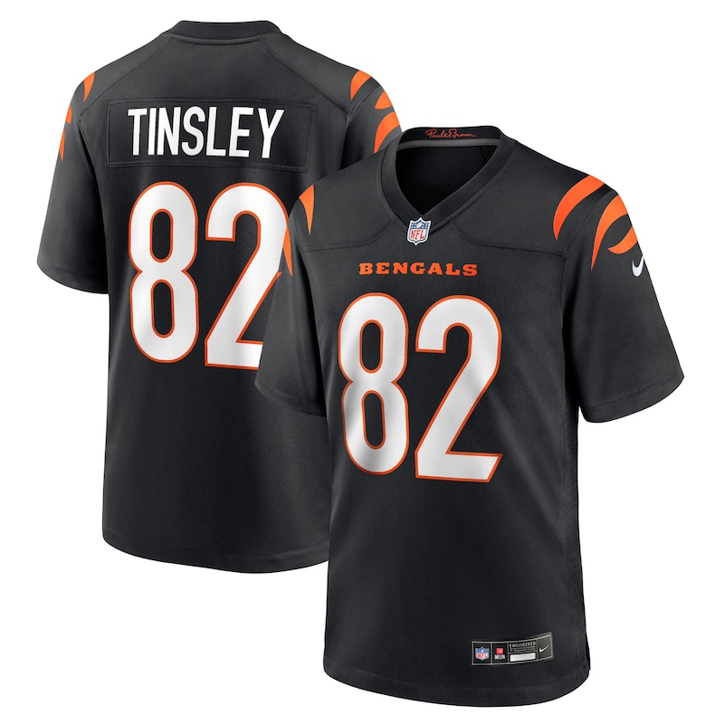 None Mitchell Tinsley CIN Bengals Vintage Authentic Jersey for NFL Fan