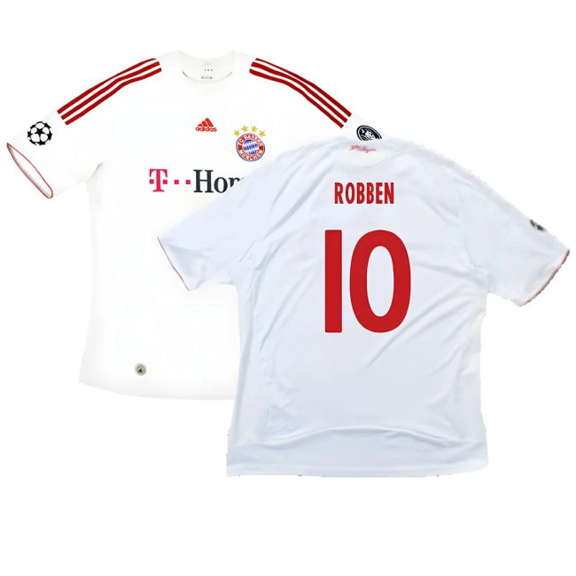 Devoted Bayern Third Shirt Very Good Xxl Robben #10 Top Tier New R...