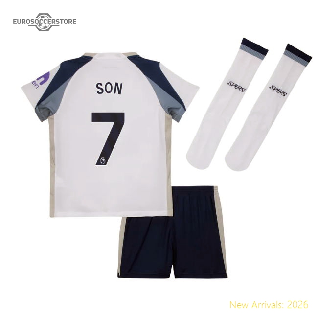 Tottenham Children 2025 Home Jersey Shirt Football Fan For Football For Football Game Day Supporter Collection
