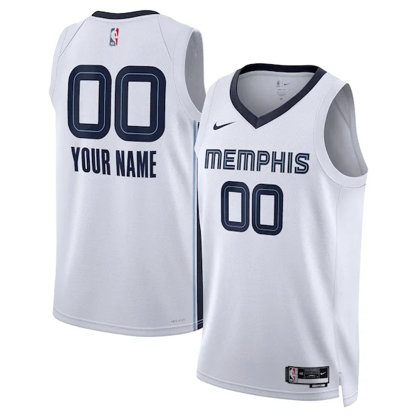 Memphis Grizzlies MEM Swingman Jersey - premium NBA - White NBA