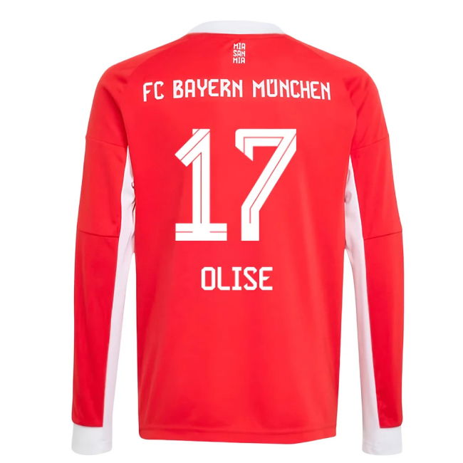 Premium Quality Devoted Bayern Bayern Munich Long Sleeve Home Shir...