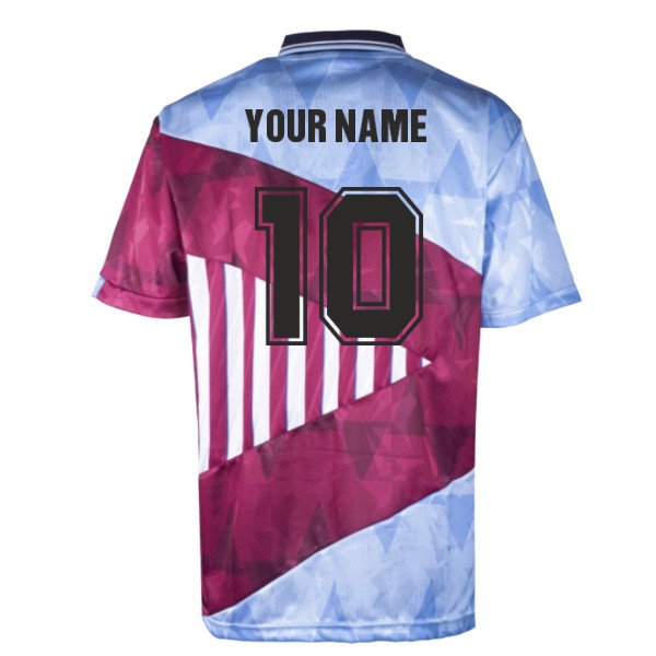 1990 Manchester City Mash Up Retro Shirt (Your Name)