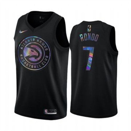 PHI Black Nike A. Hawks #7 NBA Jersey NBA Fan Apparel Game Day Wear