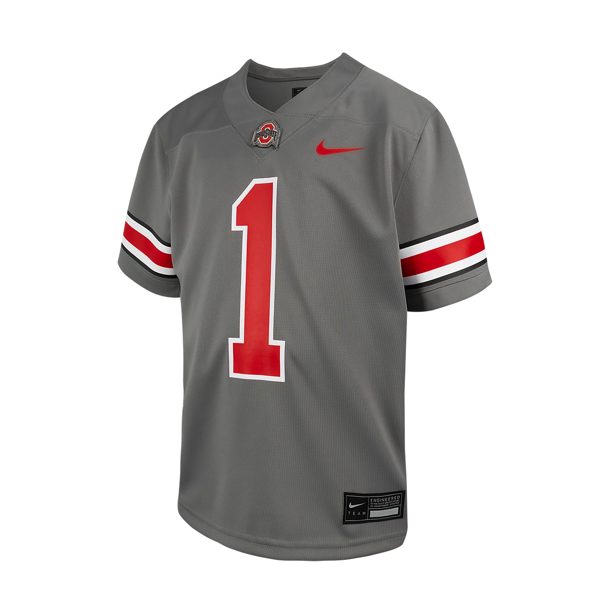 [Youth] Ohio State Buckeyes Preschool #1 Football Jersey - Steel | Stadium Series 2026/27