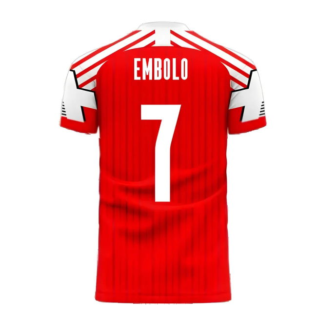 Match Worn Style Switzerland Concept Pro Shirt 2025-2026 (EMBOLO 7)