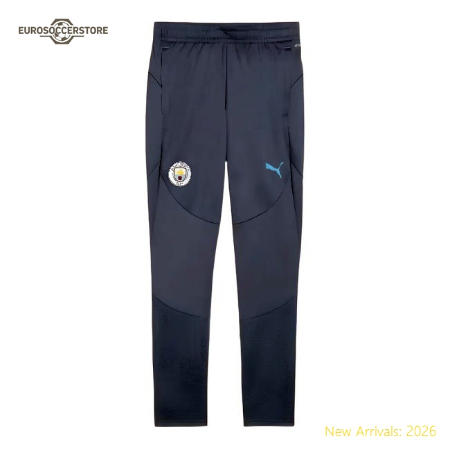 2024-2025 Man City Training Pants (Inky Blue) - Kids