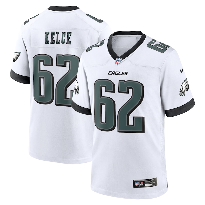 None Jason Kelce PHI Eagles Energetic Official Jersey Football Apparel