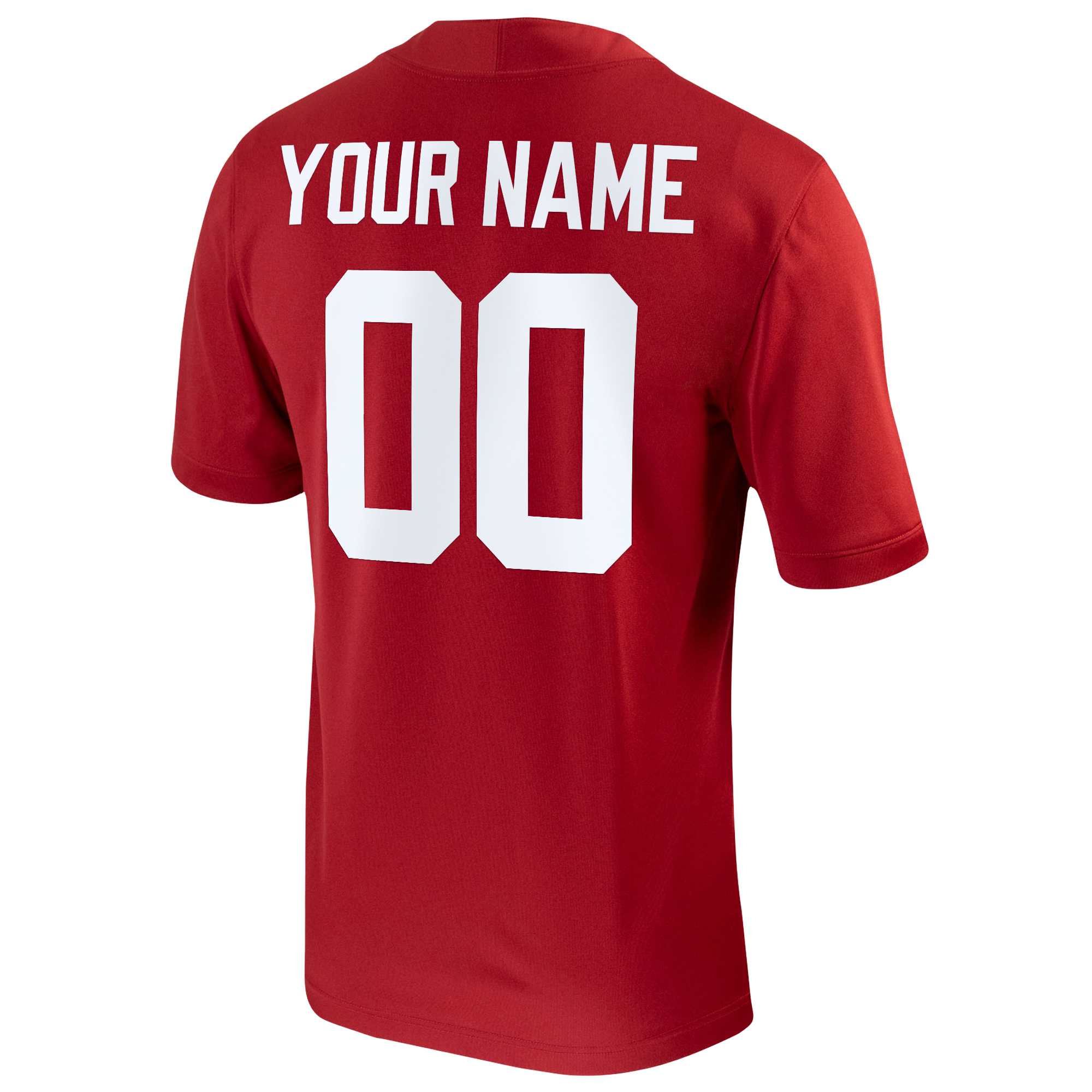Men's Cardinal Stanford Cardinal Football Custom Game Jersey