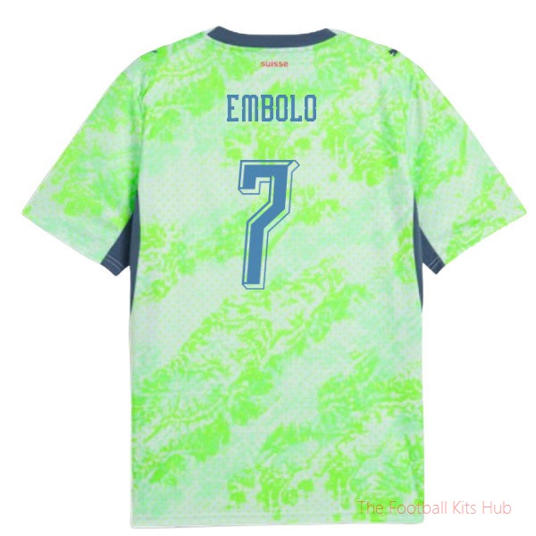 [JED] 2026/27 Switzerland Away Shirt (Embolo 7)