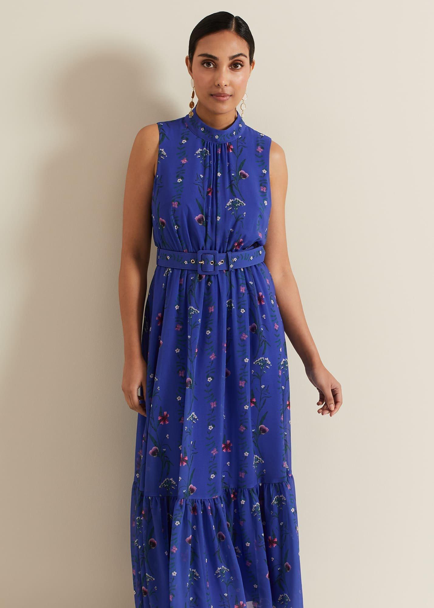Petite Sofia Print Maxi Dress