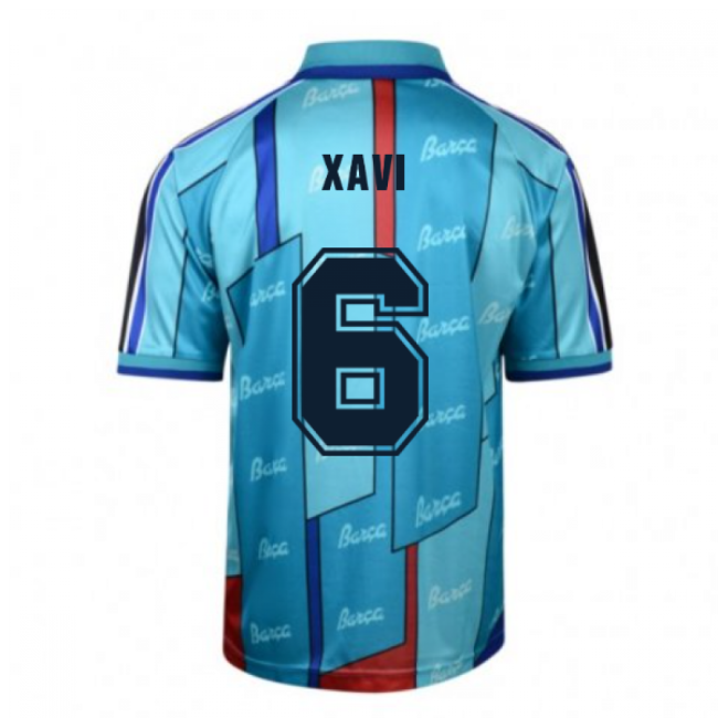 Barcelona Cost Effective Football Shirt (XAVI 6) Moisture Wicking