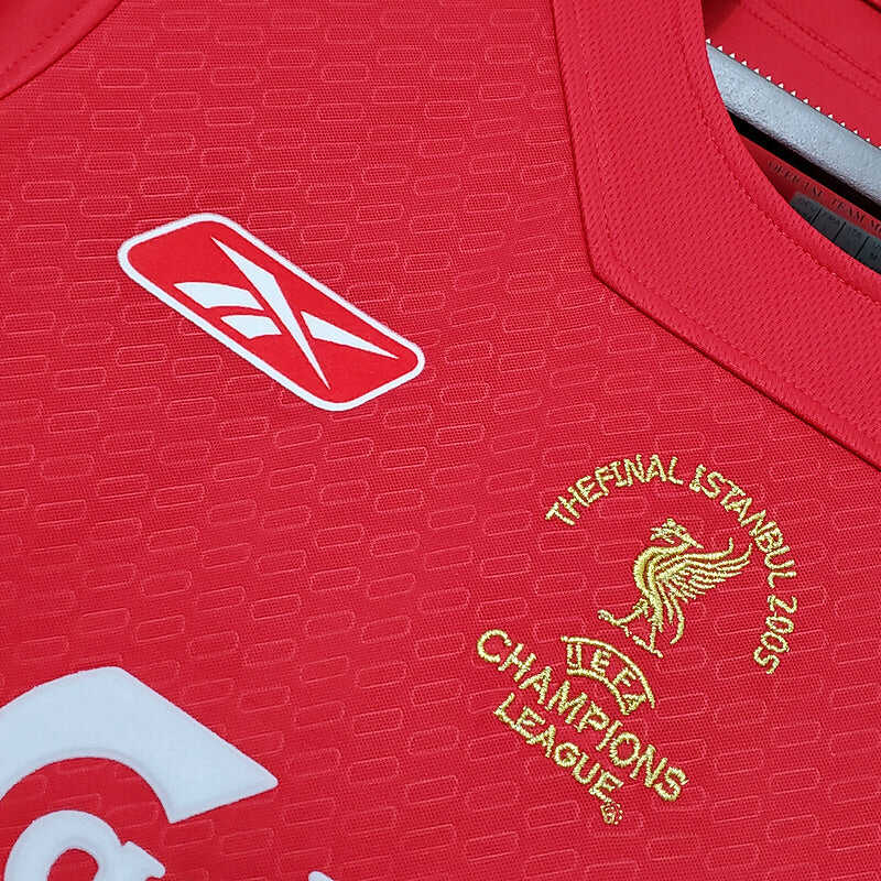 Cheap 2004-2005 Liverpool Home Champions League retro kit
