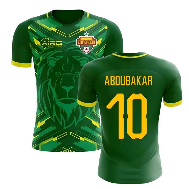 Exclusive-Design Pro-Grade 2025-2026 Cameroon Home Concept Football